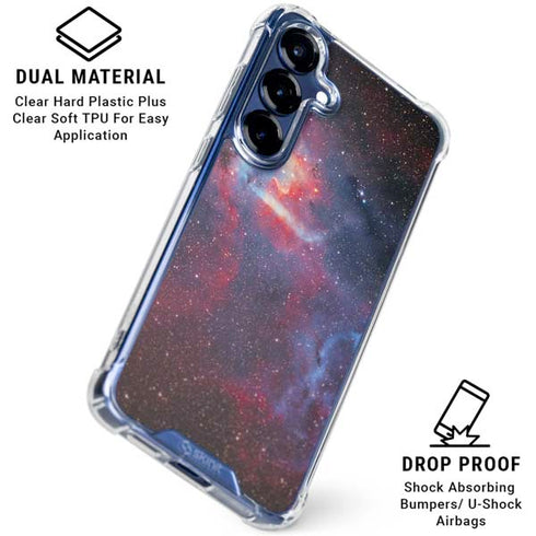 Sharpless 2-132 Emission Nebula Galaxy S25 Clear Case