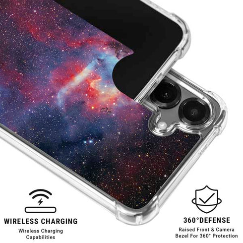 Sharpless 2-132 Emission Nebula Galaxy S26 Plus Clear Case