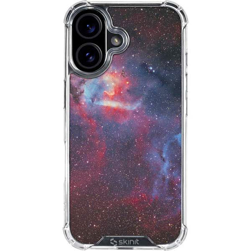 Sharpless 2-132 Emission Nebula iPhone 16 Plus Clear Case