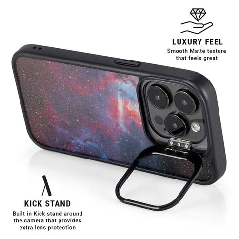 Sharpless 2-132 Emission Nebula iPhone 16 Pro Kickstand Case