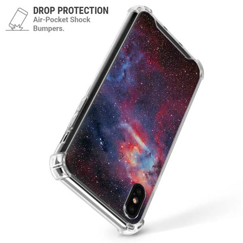 Sharpless 2-132 Emission Nebula iPhone X/XS Clear Case