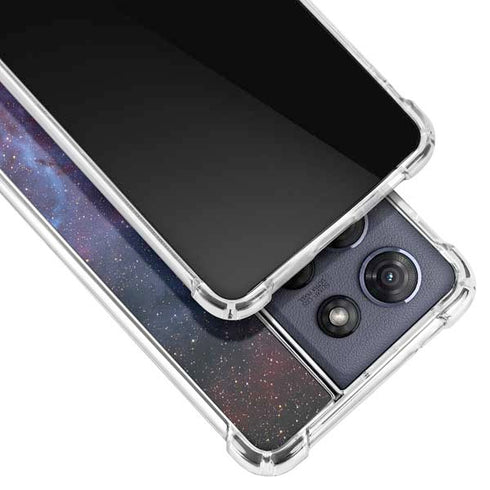 Sharpless 2-132 Emission Nebula Moto G 5G (2025) Clear Case