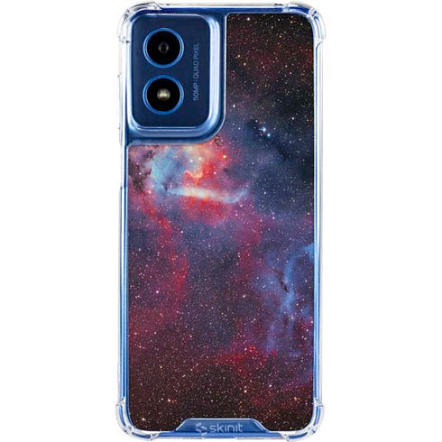 Sharpless 2-132 Emission Nebula Moto G 5G (2024) Clear Case