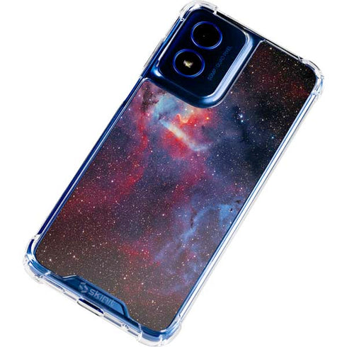 Sharpless 2-132 Emission Nebula Moto G 5G (2024) Clear Case