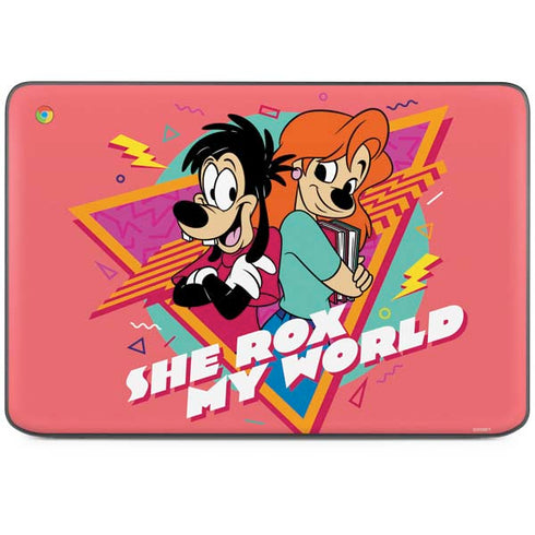 Disney She Rox My World HP Chromebook Skin