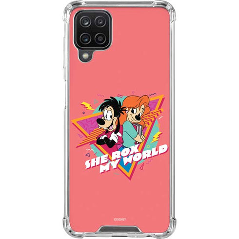 Disney She Rox My World Galaxy A12 Clear Case