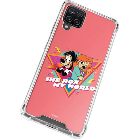 Disney She Rox My World Galaxy A12 Clear Case