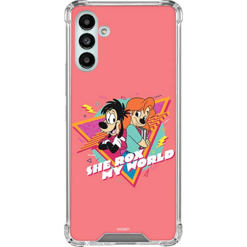 Disney She Rox My World Galaxy A13 5G Clear Case