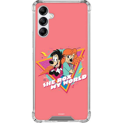 Disney She Rox My World Galaxy A14 5G Clear Case