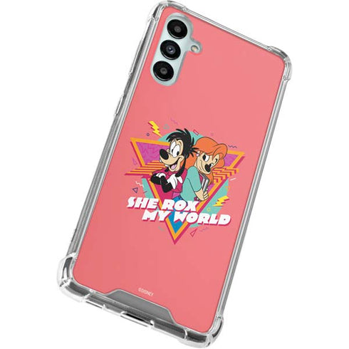 Disney She Rox My World Galaxy A14 5G Clear Case
