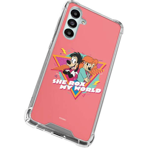 Disney She Rox My World Galaxy A16 5G Clear Case