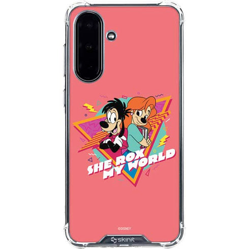 Disney She Rox My World Galaxy A36 5G Clear Case