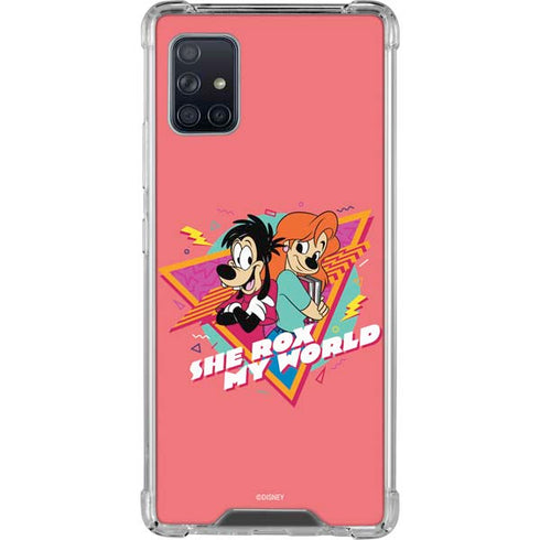 Disney She Rox My World Galaxy A51 5G Clear Case