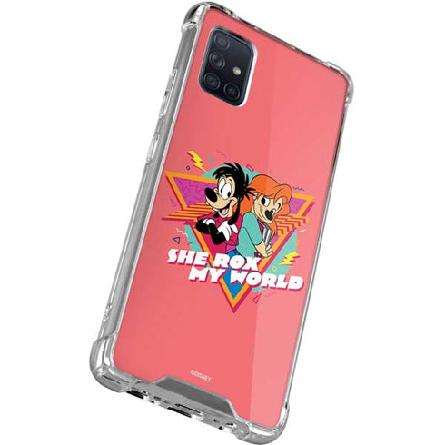 Disney She Rox My World Galaxy A51 5G Clear Case