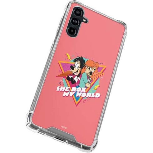 Disney She Rox My World Galaxy A54 5G Clear Case