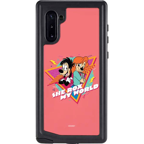 Disney She Rox My World Galaxy Note 10 Waterproof Case