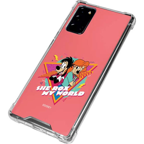 Disney She Rox My World Galaxy Note20 5G Clear Case