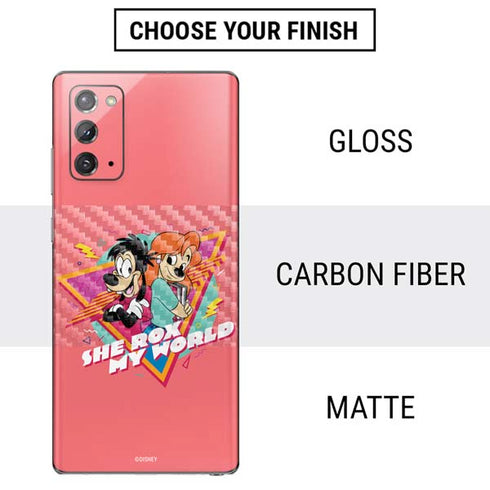 Disney She Rox My World Galaxy Note20 5G Skin