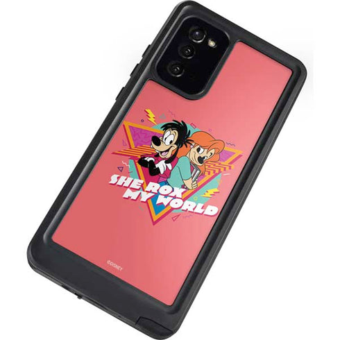 Disney She Rox My World Galaxy Note20 5G Waterproof Case