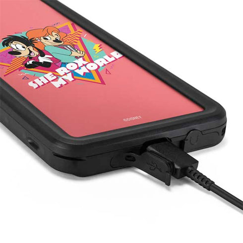 Disney She Rox My World Galaxy S20 Waterproof Case