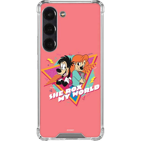 Disney She Rox My World Galaxy S23 Clear Case