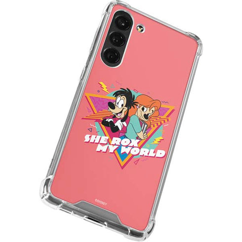 Disney She Rox My World Galaxy S24 FE Clear Case