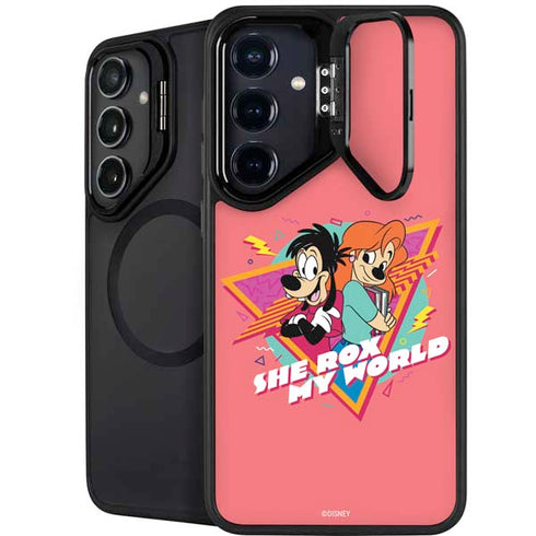 Disney She Rox My World Galaxy S26 Plus Kickstand Case