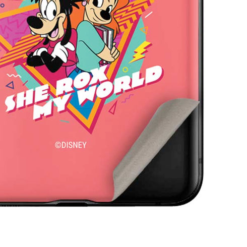 Disney She Rox My World Galaxy Z Flip Skin