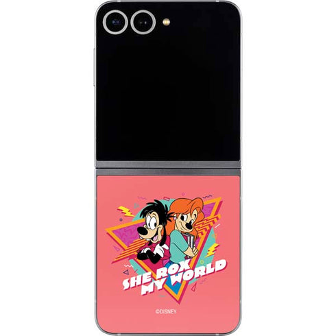 Disney She Rox My World Galaxy Z Flip6 Skin