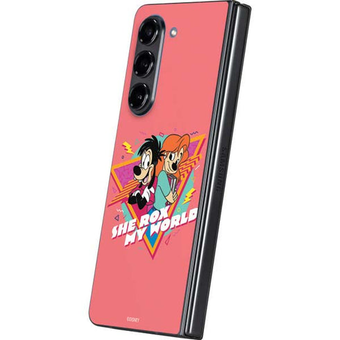 Disney She Rox My World Galaxy Z Fold5 5G Skin