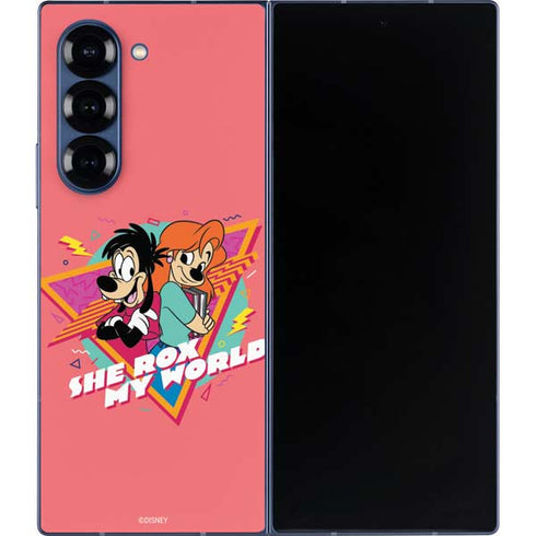 Disney She Rox My World Galaxy Z Fold6 Skin
