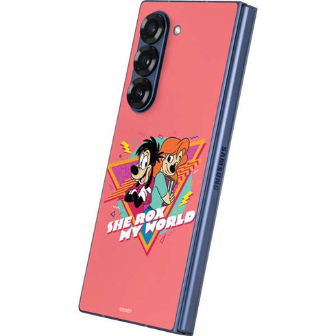 Disney She Rox My World Galaxy Z Fold6 Skin