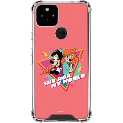 Disney She Rox My World Google Pixel 5 Clear Case