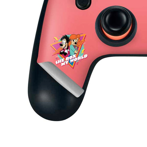 Disney She Rox My World Google Stadia Controller Skin