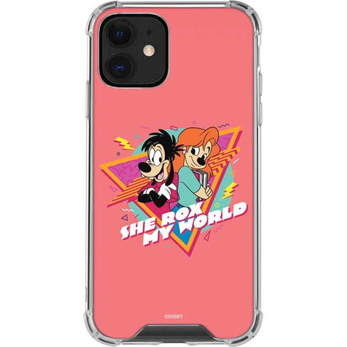 Disney She Rox My World iPhone 12 Clear Case