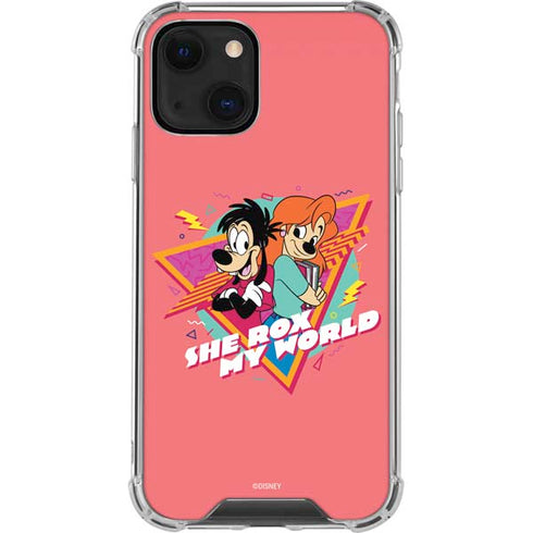 Disney She Rox My World iPhone 13 Mini Clear Case