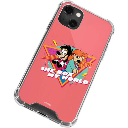 Disney She Rox My World iPhone 13 Mini Clear Case