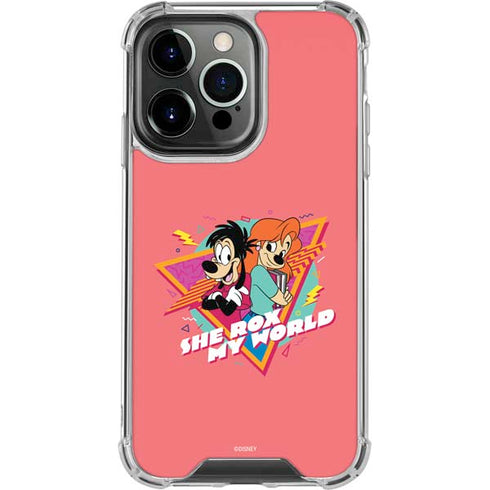 Disney She Rox My World iPhone 14 Pro Clear Case