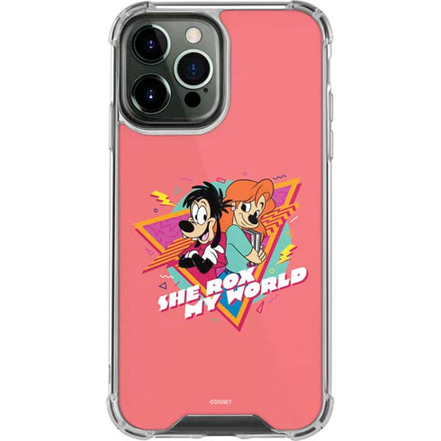 Disney She Rox My World iPhone 14 Pro Max Clear Case