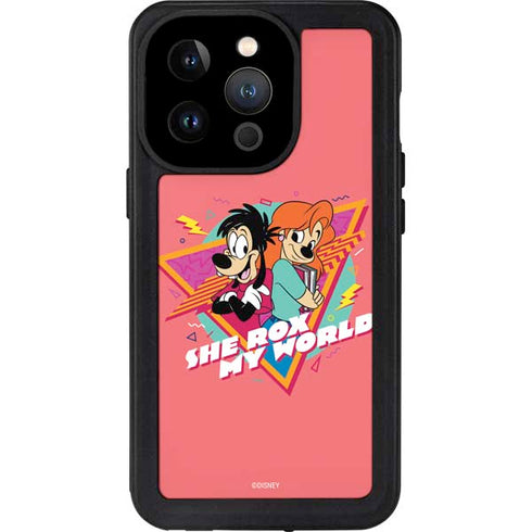 Disney She Rox My World iPhone 15 Pro Waterproof Case