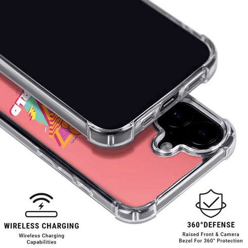 Disney She Rox My World iPhone 16 Clear Case