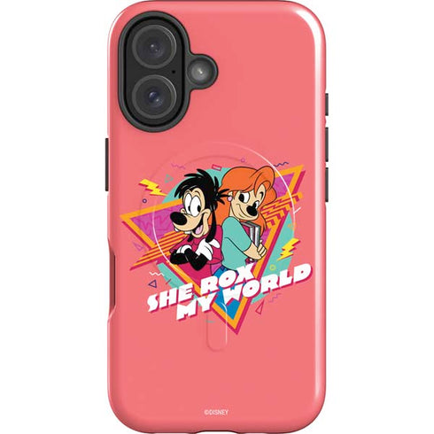 Disney She Rox My World iPhone 16 Plus Magsafe Impact Case