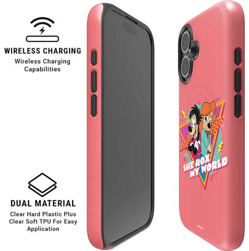 Disney She Rox My World iPhone 16 Plus Magsafe Impact Case