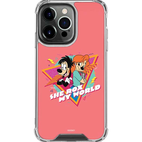 Disney She Rox My World iPhone 16 Pro Max Clear Case