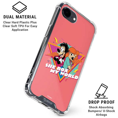 Disney She Rox My World iPhone 16e Clear Case