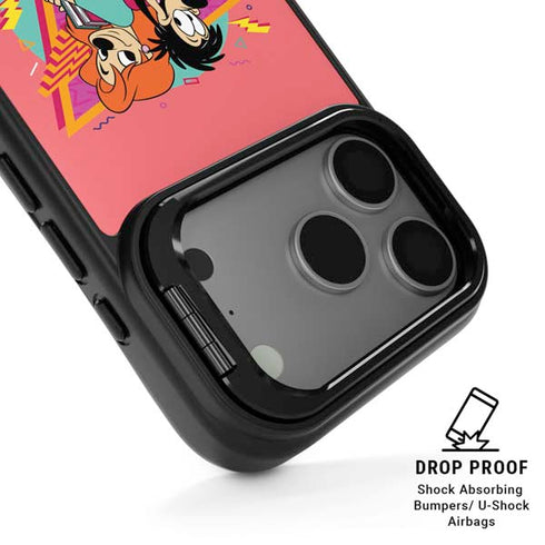 Disney She Rox My World iPhone 17 Pro Max Kickstand Case