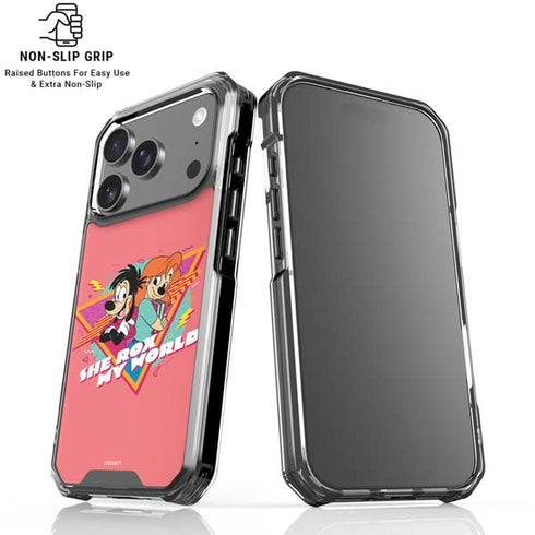 Disney She Rox My World iPhone 18 Pro Clear Case