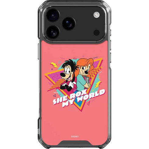 Disney She Rox My World iPhone 18 Pro Max Clear Case