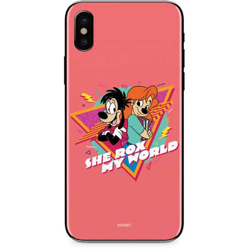 Disney She Rox My World iPhone X Skin
