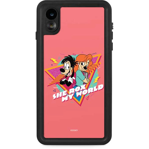 Disney She Rox My World iPhone XR Waterproof Case